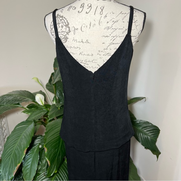 EN FRANCAIS by Huey Waltzer Black Gown Sz 10 - Picture 2 of 11